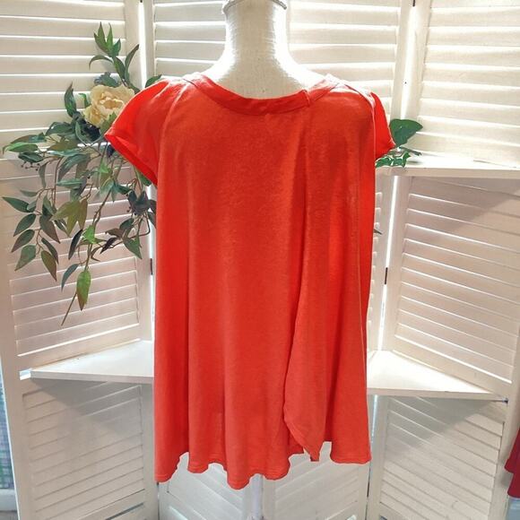 FREE PEOPLE KEEP IT CASUAL TEE SIZE LARGE  1242 - Picture 8 of 8